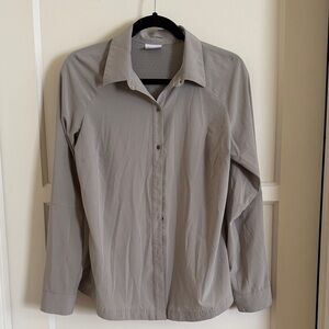 COLUMBIA, Long Sleeve Gray Shirt